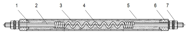 Чертеж ТЭНа